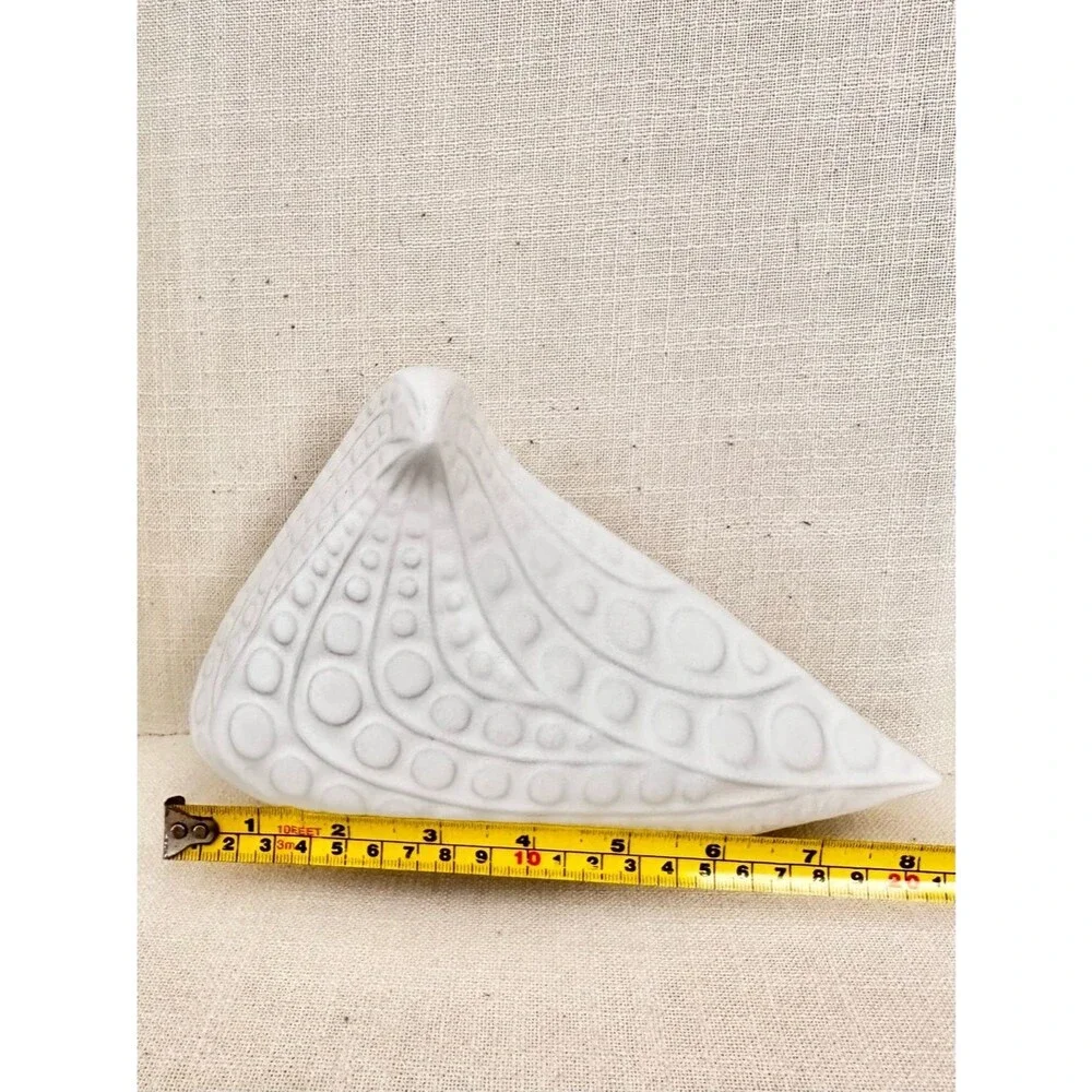 Jonathan Adler Menagerie Medium Teardrop Bird Figurine White Ceramic Matte